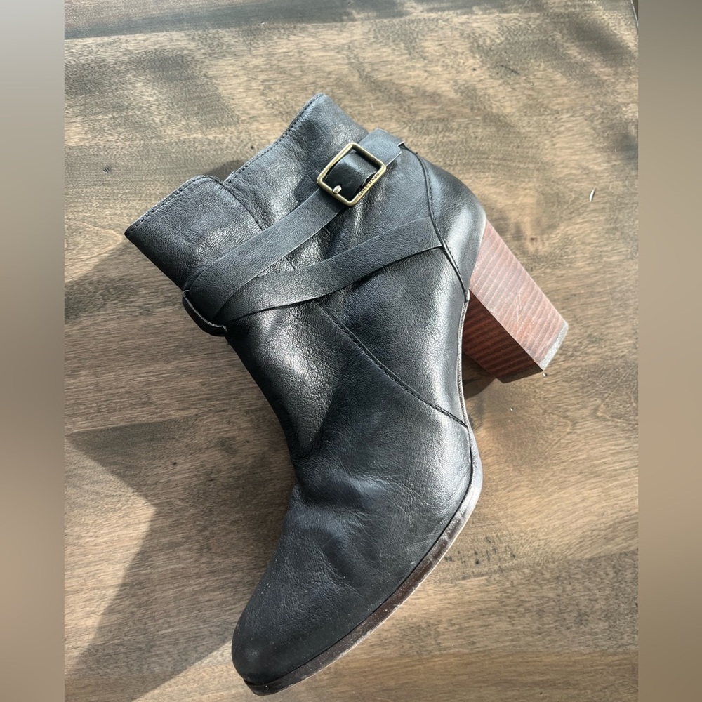 Cole Haan black Cassidy Buckle boot size 10.5